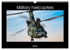 Military helicopters (Wall Calendar 2026 DIN A3 Landscape), CALVENDO 12 Month Wa
