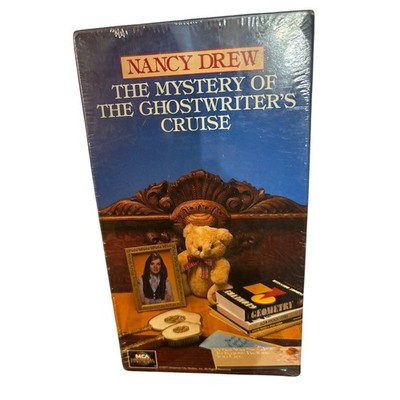 Nancy Drew The mystery of the ghostwriters cruise sealed VHS spooky kidcore