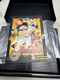 Baseball Stars 2 (Neo Geo AES, 1992) 100% Original Dog Tag Complete In Box