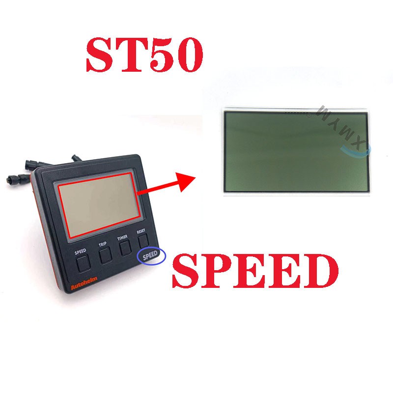 For Raymarine Raytheon Autohelm ST50 SPEED Z095 Speed Instrument LCD Repair Use