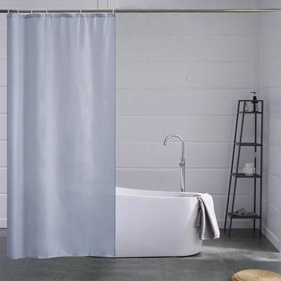Via Vela Tende da doccia astratta in marmo grigio oro per l'arredamento del bagno Set di Tende impermeabili di arte moderna e di lusso con ganci 240x180 cm