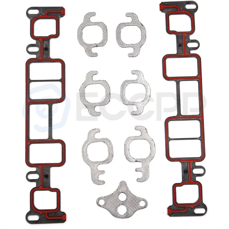 Full Gasket Bolt Set Timing Chain Kit For Chevrolet C1500 GMC Sonoma Isuzu 4.3L Foto 3 de 4
