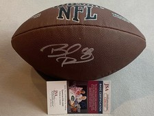 WASHINGTON COMMANDERS- BRIAN ROBINSON JR. AUTOGRAPH WILSON NFL FOOTBALL JSA