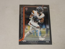 2025 Topps Chrome Autograph Auto #RH RJ Harvey Rookie RC