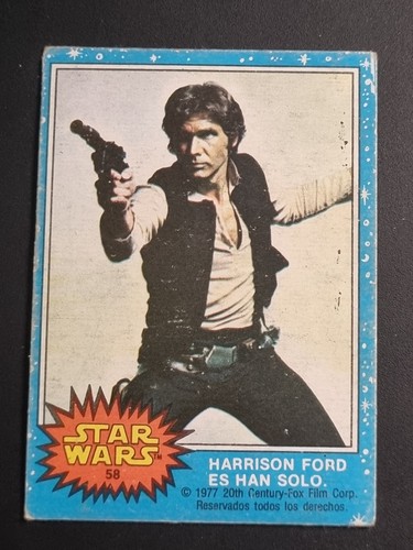 1977 Topps Mexico Star Wars #58 — Raw