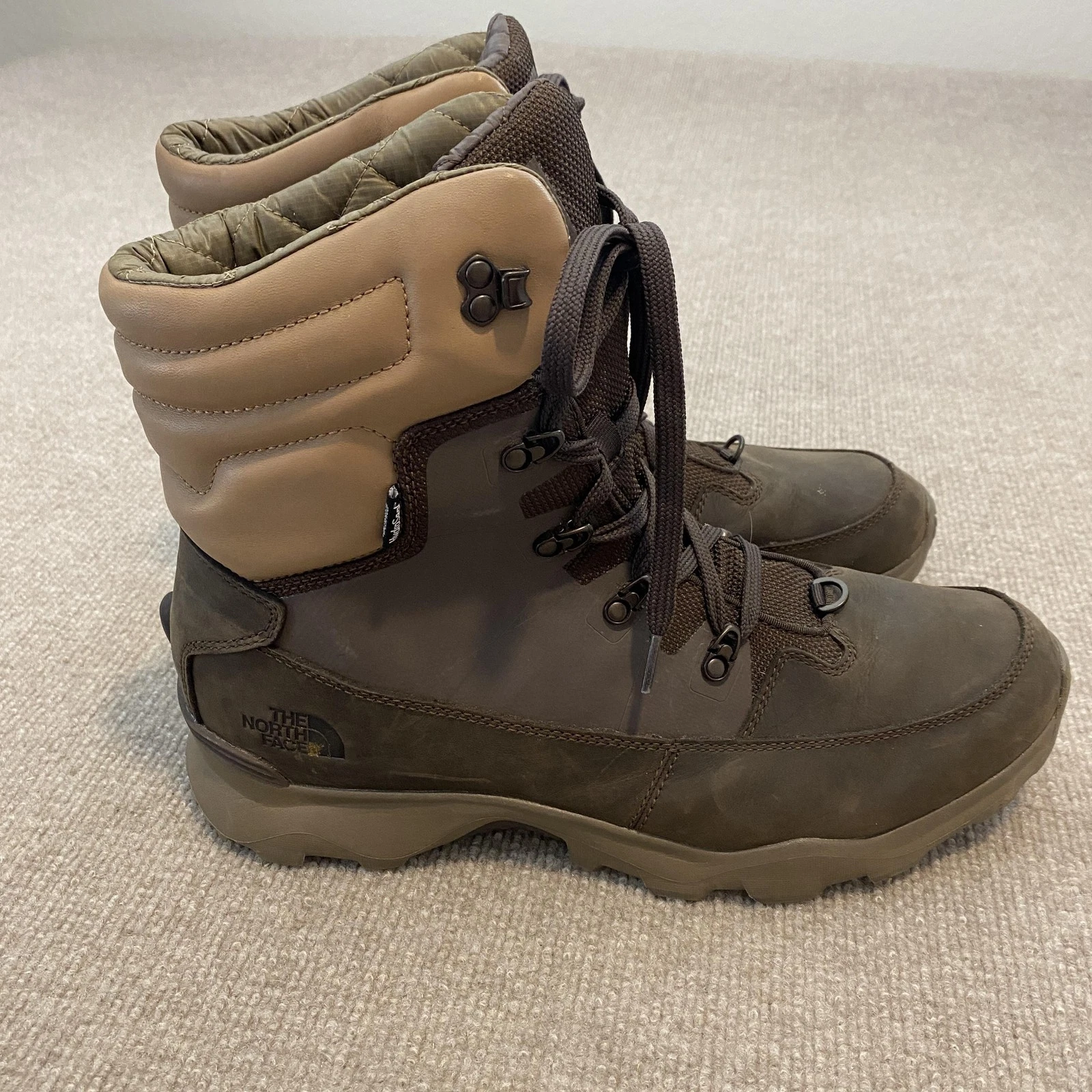The North Face Snow Boots Mens Size 11.5 Brown Leather Winter NF0A3314 Gorpcore
Opens in a new windo
