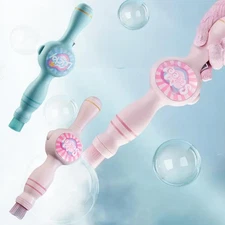 Colorful-Smoke BubbleMachine &Elastic Bubble Fog Wand-Fog D2J9