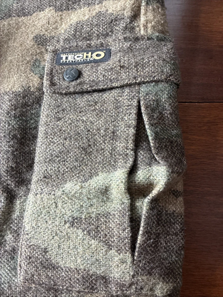 Pantalones Gander MTN Mezcla de Lana Camuflados Transpirables Impermeables Tech2O 32 Foto 3 de 4