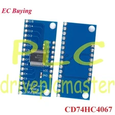 10pcs CD74HC4067 16-Channel ADC Module,  High-speed Multiplexer #dr