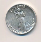 LIBERTY RARITIES MINT 1 TROY OUNCE 999 SILVER ROUND