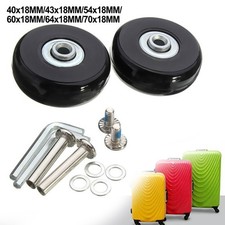 Silent and Wear Resistant Replacement Wheels for Luggage 2pcs Roller Skate