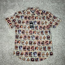 Star Wars RSVLTS Shirt Men Large Button Up All Over Print Episode 3 Revenge Sith