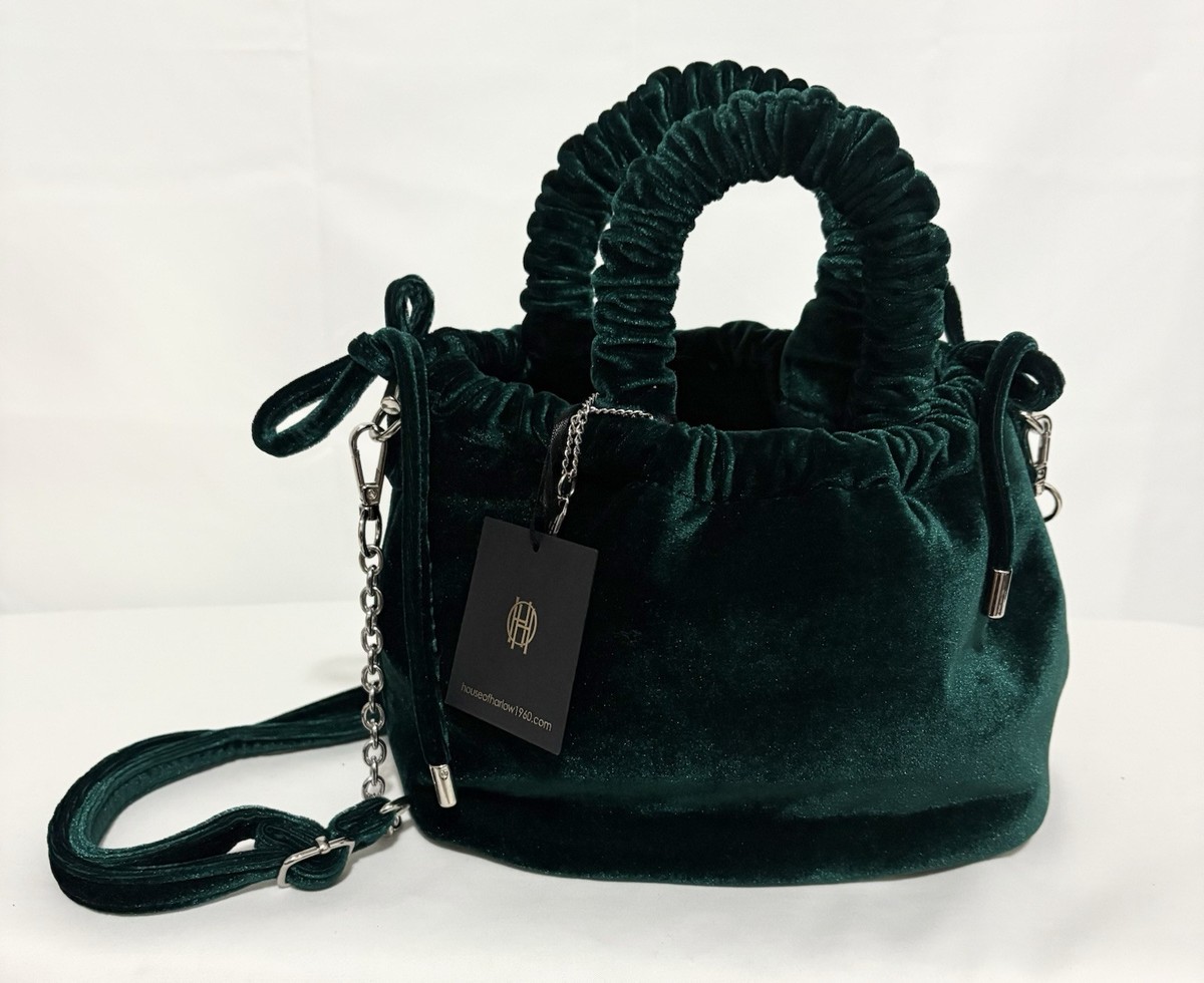 House of Harlow 1960 Backpack Detachable Wallet Green Everyday Bag Charm NEW Brand new House of Harlow Bag with bag charm | Mercari main image 4
