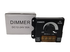DC 12V 24V 30A On/Off Controller Dimmer For LED Lights And LED Light Strip