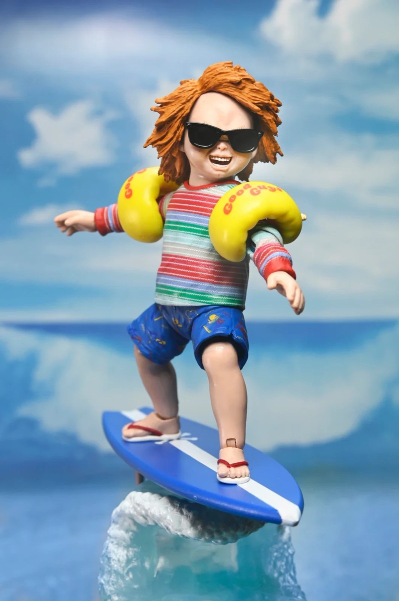 Child's Play 3 Ultimate Surf's Up Chucky Neca Collection Figure | eBay
