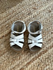 Salt Water Original White Leather Sandals Kids Size US7 Great condition