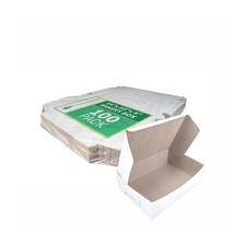 Southern Champion Tray 1025 Premium Clay Coated Kraft Paperboard White Non-Wi...