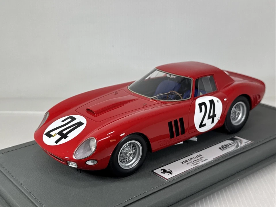 1/18 BBR Hand Built  1964 Ferrari 250 GTO LeMans Beulys Bianchi BBR18146A - Image 3 of 4