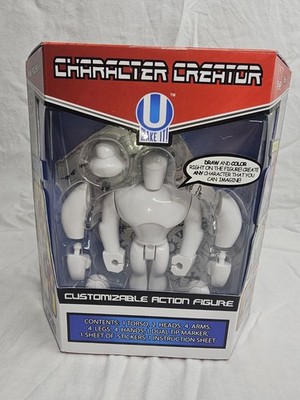 U Make It Character Creator Kid Stuf Customizable Action Figure Create Your Own