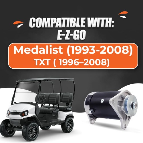 12V Starter Generator kompatibel mit EZ GO Golf Cart GXI875 GXT Medalist MG2... - Bild 2 von 9