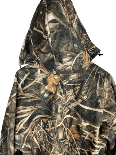 Rivers West Men's sz XL H2P Waterproof System Mossy Oak Camo 1/4 Zip Jacket - Picture 3 of 9