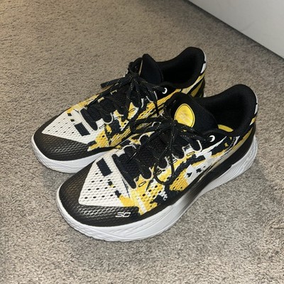 Men Unreleased Under Armour Curry 2 Low Flotro ''Taxi'' Shoes 3027050-001 Size 10