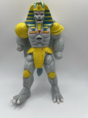 Bandai Sphinx Egyptian Pharaoh Winged Action Figure Plastic Gray Yellow Blue