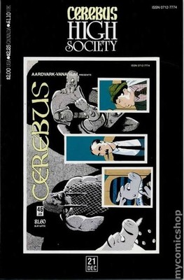 Cerebus High Society #21 VF 1990 Stock Image