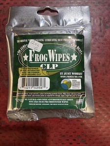 FrogLube 14936 CLP Cleaner Lubricant Protectant Gun Cleaning Gun Care, FrogWipe