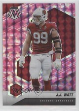 2021 Panini Mosaic Pink Camo Mosaic Prizm JJ Watt #12 0kr5