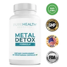 PureHealth Research Metal Detox Formula - Liver Health, Heavy Metals Flushing