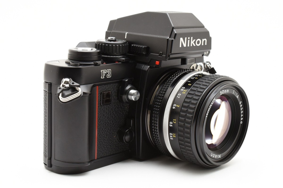 ★美品★ニコン NIKON F3HP Ai-S 50mm F1.4 Near Mint] Nikon F3 HP Film Camera w Ai-s Nikkor 50mm F1.4