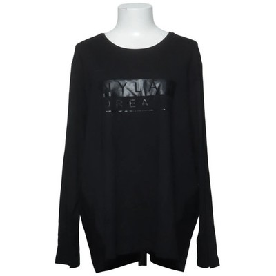 Nylah, Langarmshirt, Größe: 50, 460201, Schwarz, Baumwolle/Elasthan/Viskose #oVi