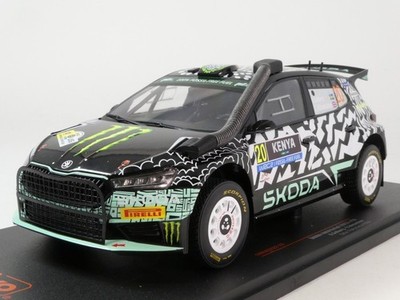 IXO Skoda Fabia Rally2 #20 Solberg Safari Rally Kenia 2023 1/18 18RMC222.22
