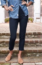 228 Frank Eileen Murphy Billion Dollar Pants Blue XS Leggings Resort