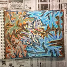 Drawing 11X14" Oil Pastel on Paper