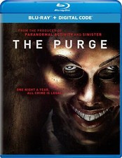 The Purge Blu-ray *DVD & Digital NOT included* FREE Ship PERFECT
