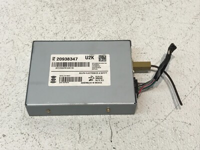 07-17 CHEVROLET TRAVERSE SATELLITE RECEIVER CONTROL MODULE OEM 20938347