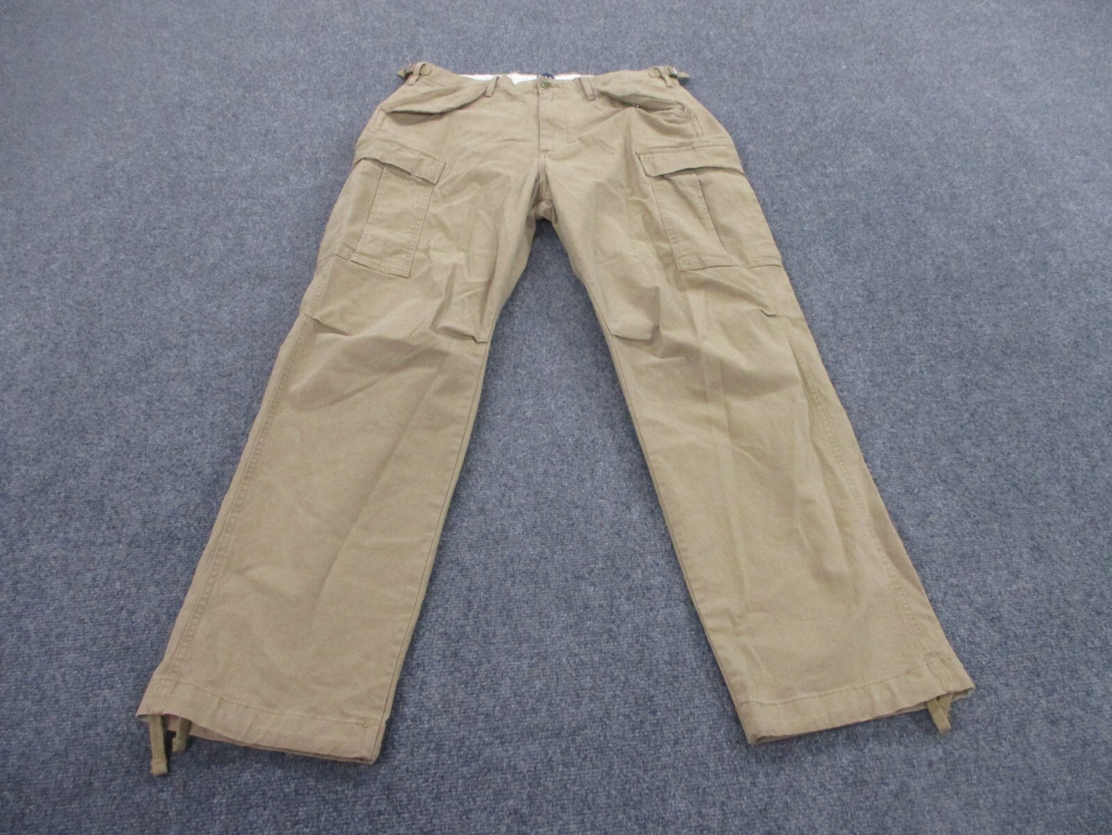 Vintage Gap Pants Men 32 X 32 Beige Cargo Relaxed Work Classic Stretch Y2K Adult
