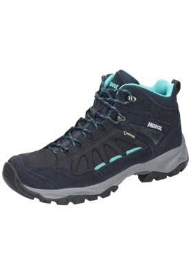 Meindl Nebraska Lady Mid GTX Wanderschuhe Stiefel blau 3423-68 Gr. 36-42 Neu