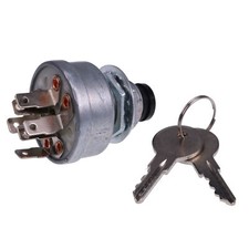 Ignition Switch TCA22740 TCA15075 w/Dust Shield Key for John Deere Tractor Mower
