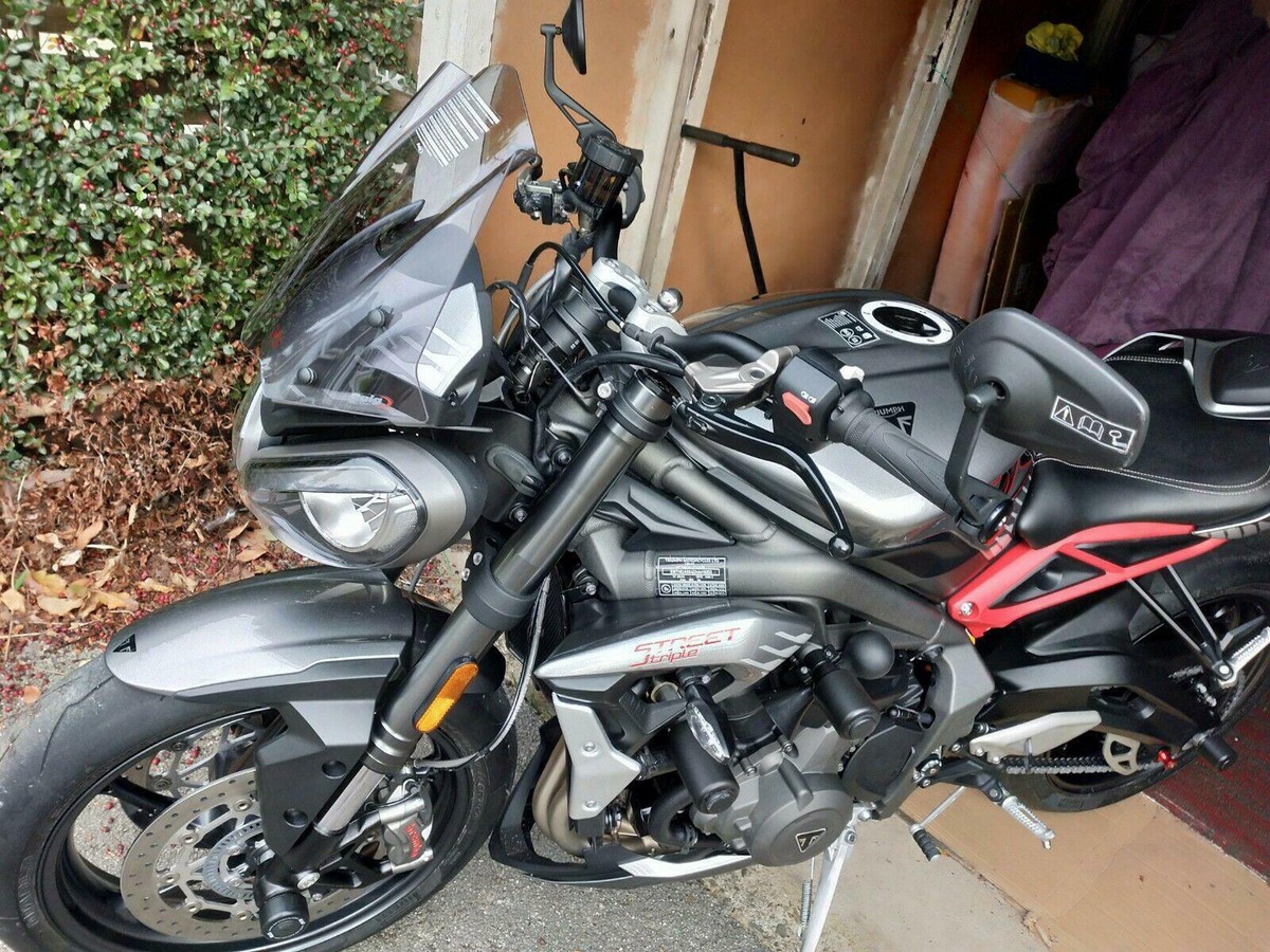Puig Sport Screen Dark Smoke Triumph Street Triple 765 S / R / RS
