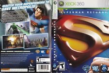 Superman Returns (Microsoft Xbox 360, 2006) *NO MANUAL*