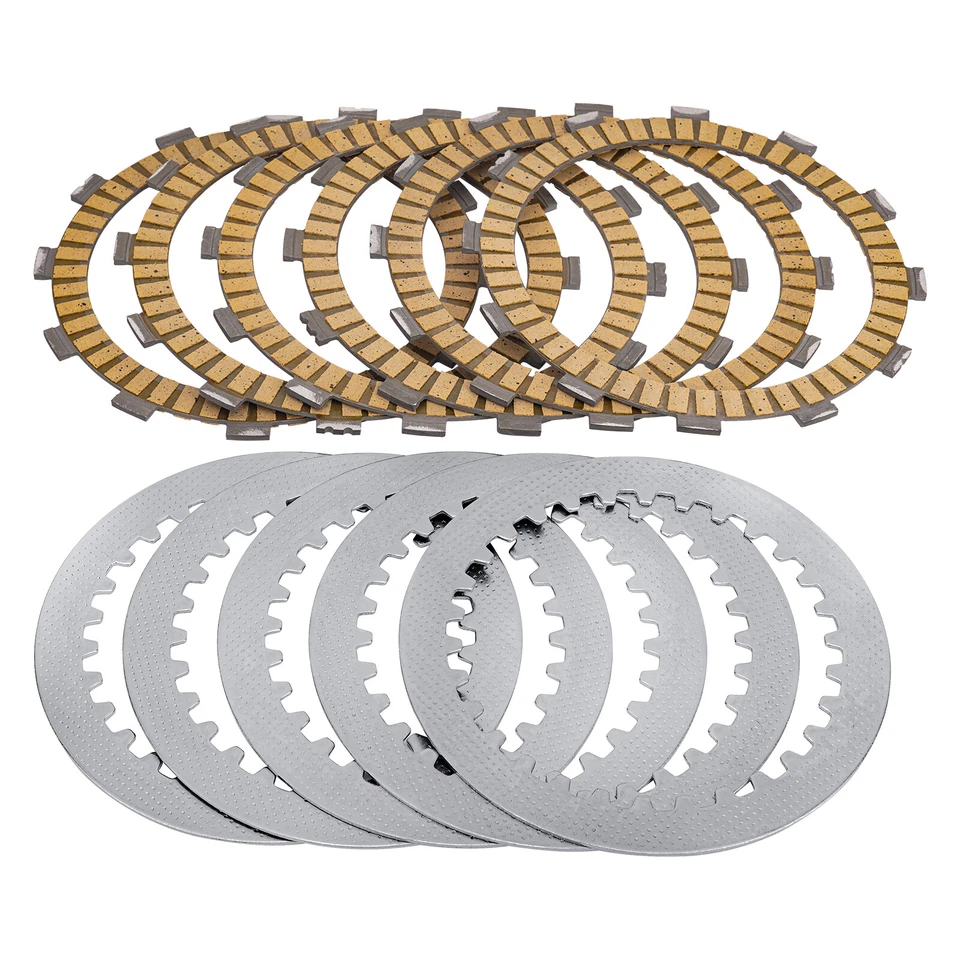 11 piezas placas de embrague para Yamaha XV400 XV500 XV535 XVS400 Virago&Drag Star 87-17 Foto 3 de 4