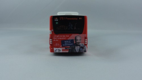 Rietze MB Citaro 06 Hamburger Hochbahn mit DVR Werbung " Achte auf Ältere - Bild 3 von 5