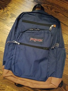jansport cool student backpack navy