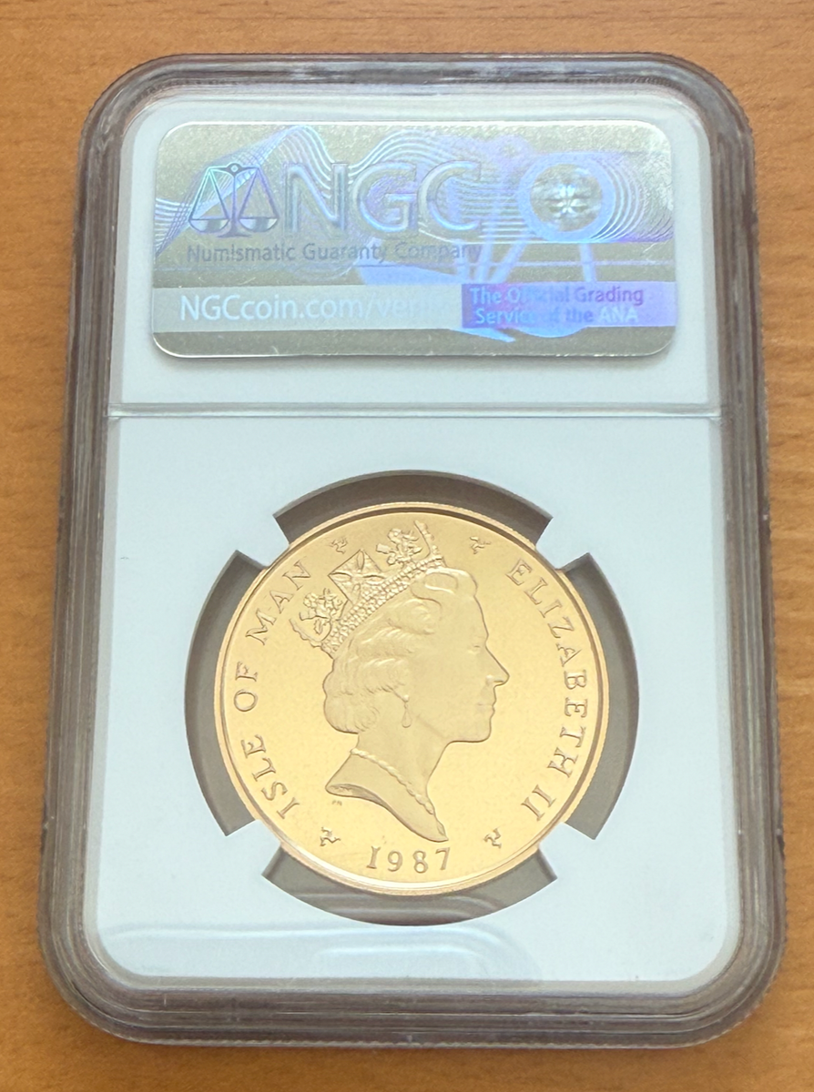 Isle of Man 1987 Gold 1 oz 1 Angel NGC PF69UC | eBay