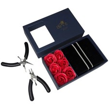DIY Permanent Armband-Set • 925 Sterling Silber & 14K-Vergoldung • Geschenkidee