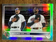 2022 Topps Update Stars Collide Buxton/Correa Rainbow Foil Parallel #US230
