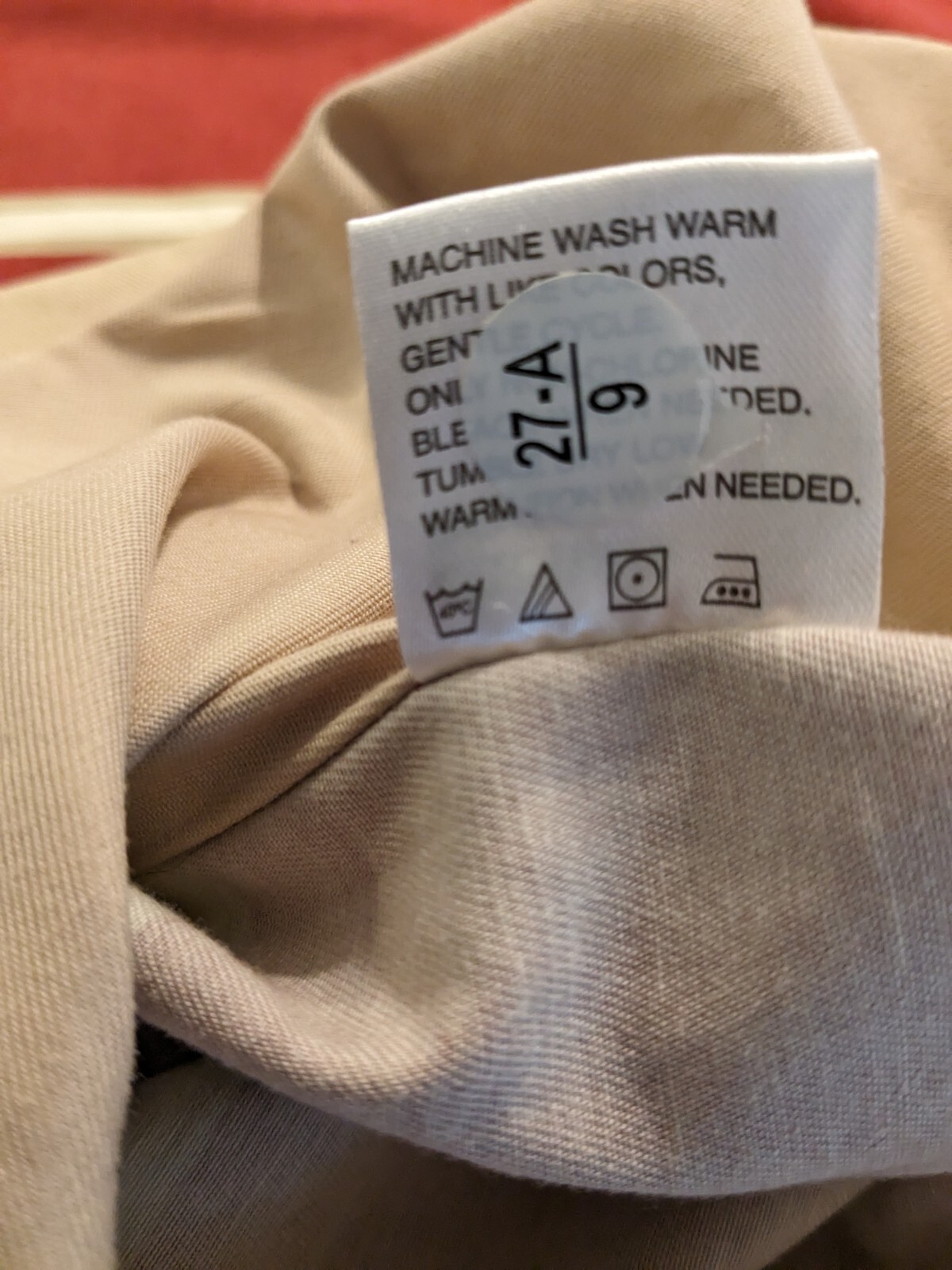 Wayfair, Chenab One 2 Euro Shams 100% Cotton Pillow Striped Red Cream Holiday